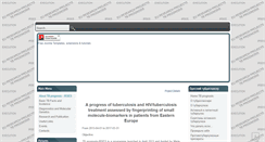 Desktop Screenshot of irses-tuberculosis.info
